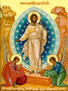 Икона Воскресения Христова, обработка: Владимир Ветер